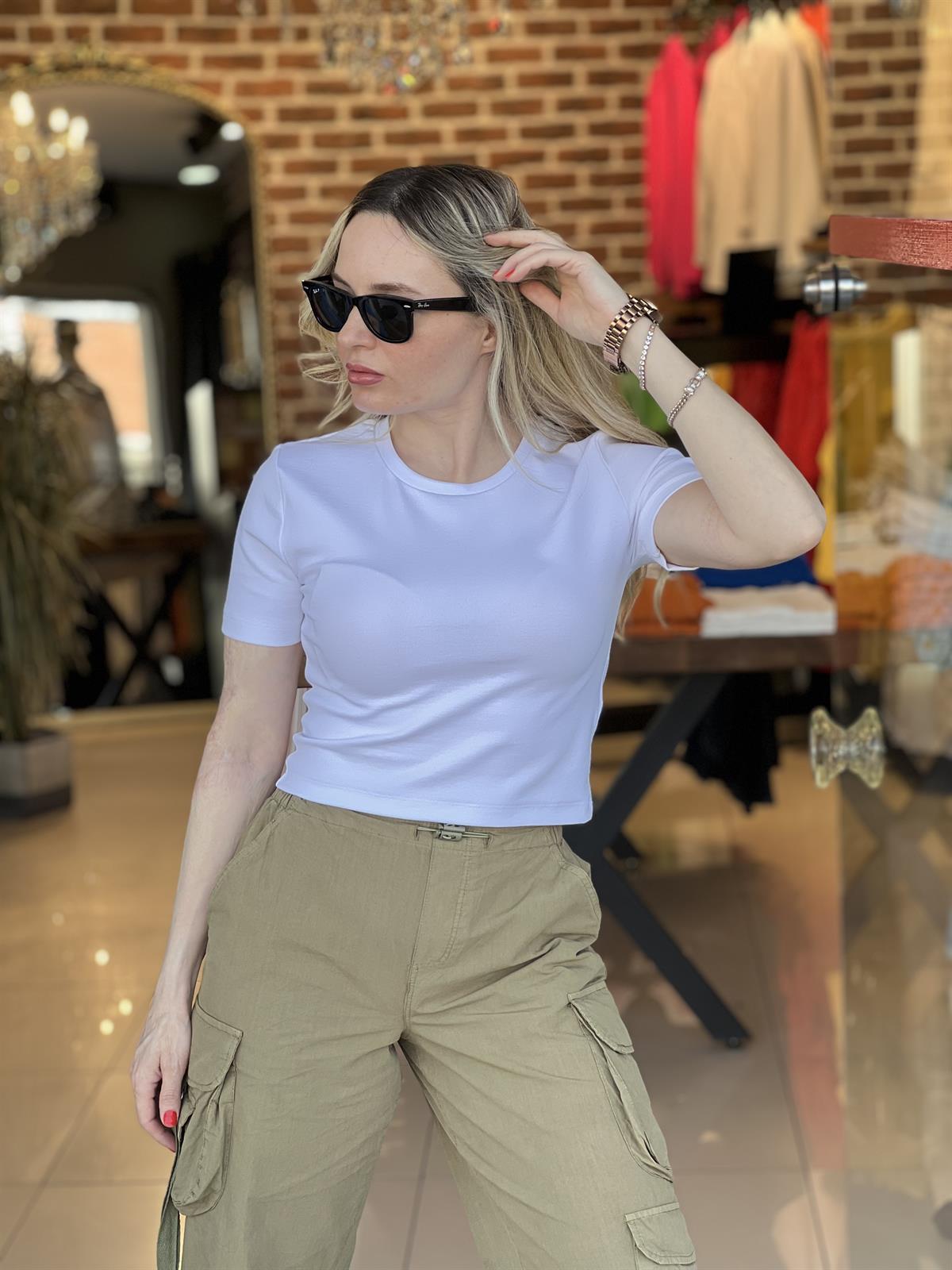 Crop Tişört