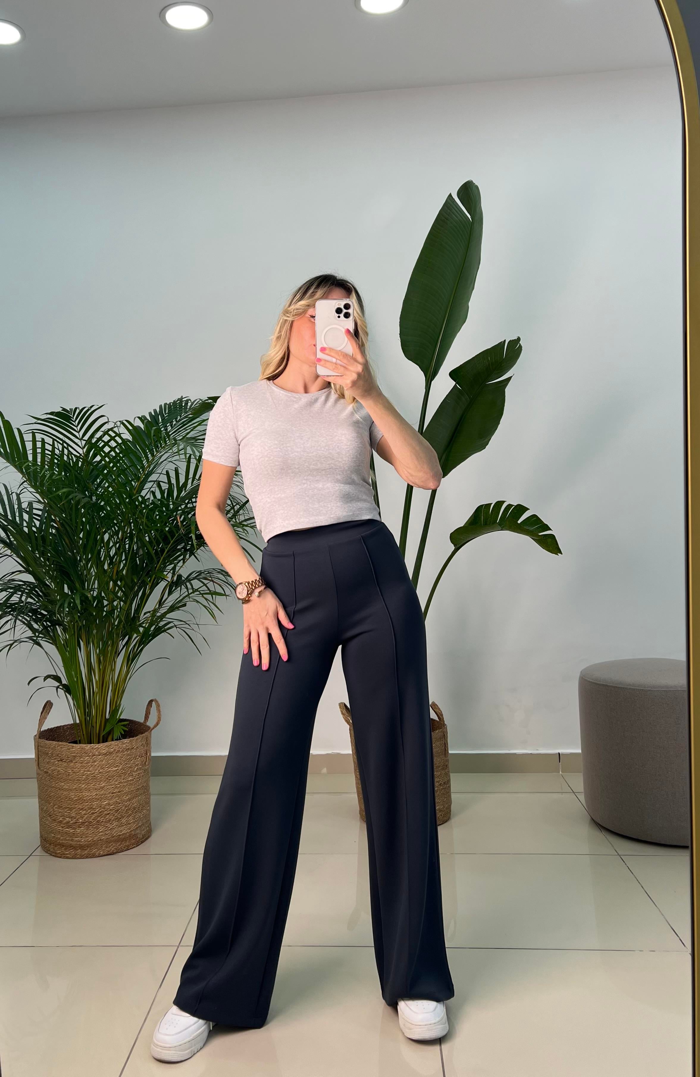 Modal Kumaş Önü Çima Dikiş Detaylı Antrasit Gri Eşofman