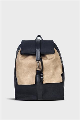 Cepli Siyah Sırt Çantası