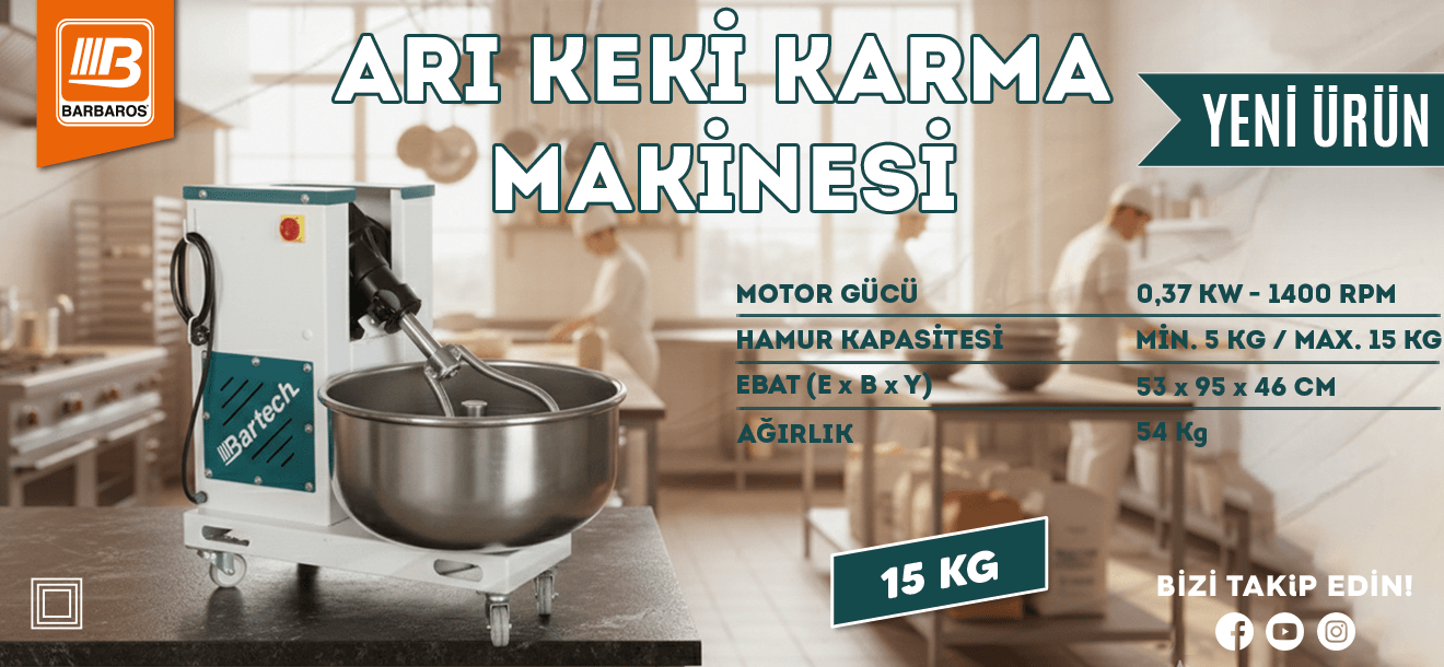 Arı Keki Karma Makinesi