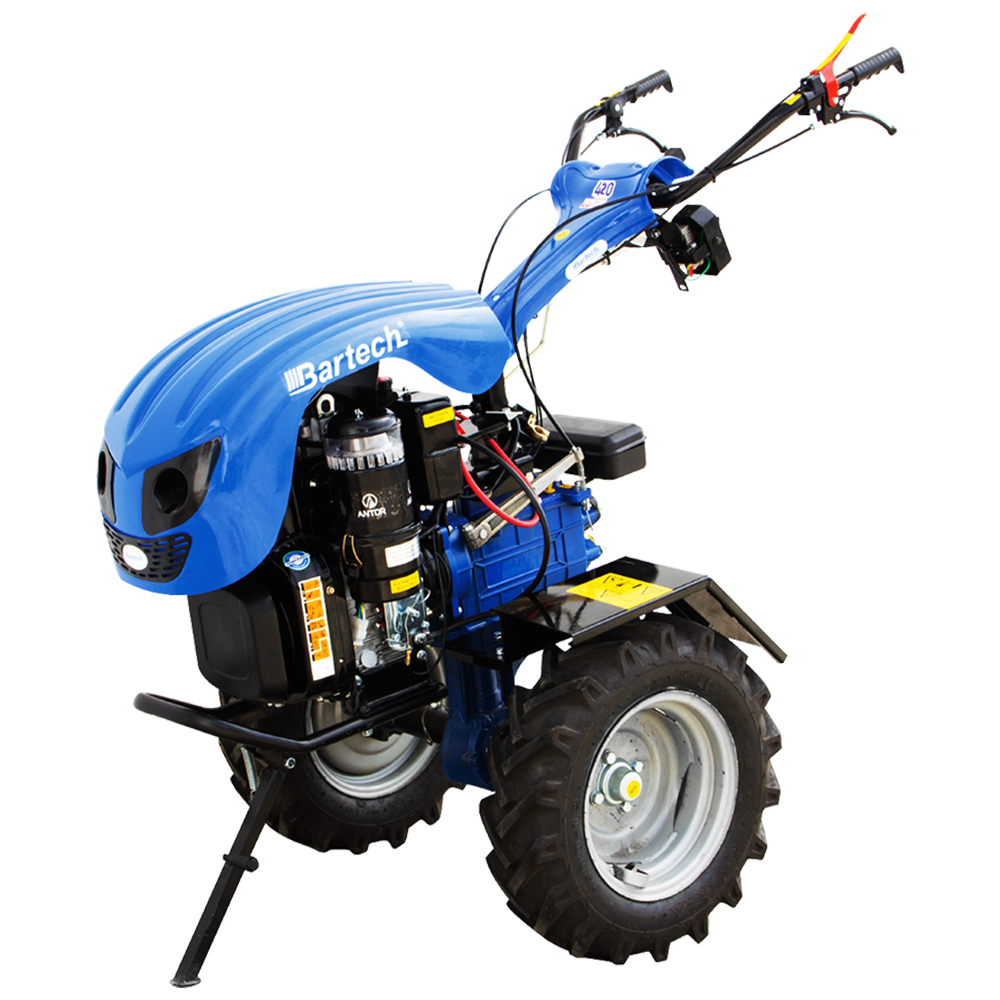 Bartech 420 Dizel İpli Çapalama Makinesi 10 HP