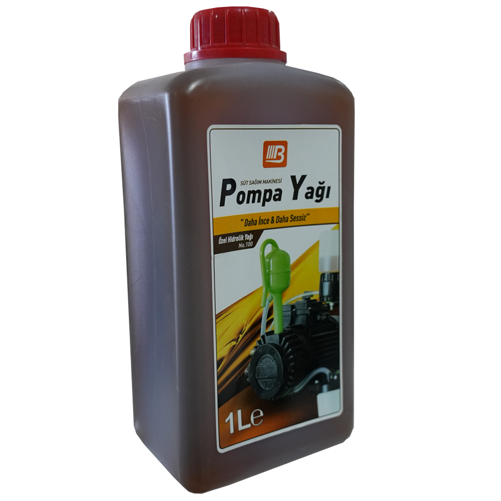 Süt Sağım Makinesi Özel Pompa Yağı 1 Lt