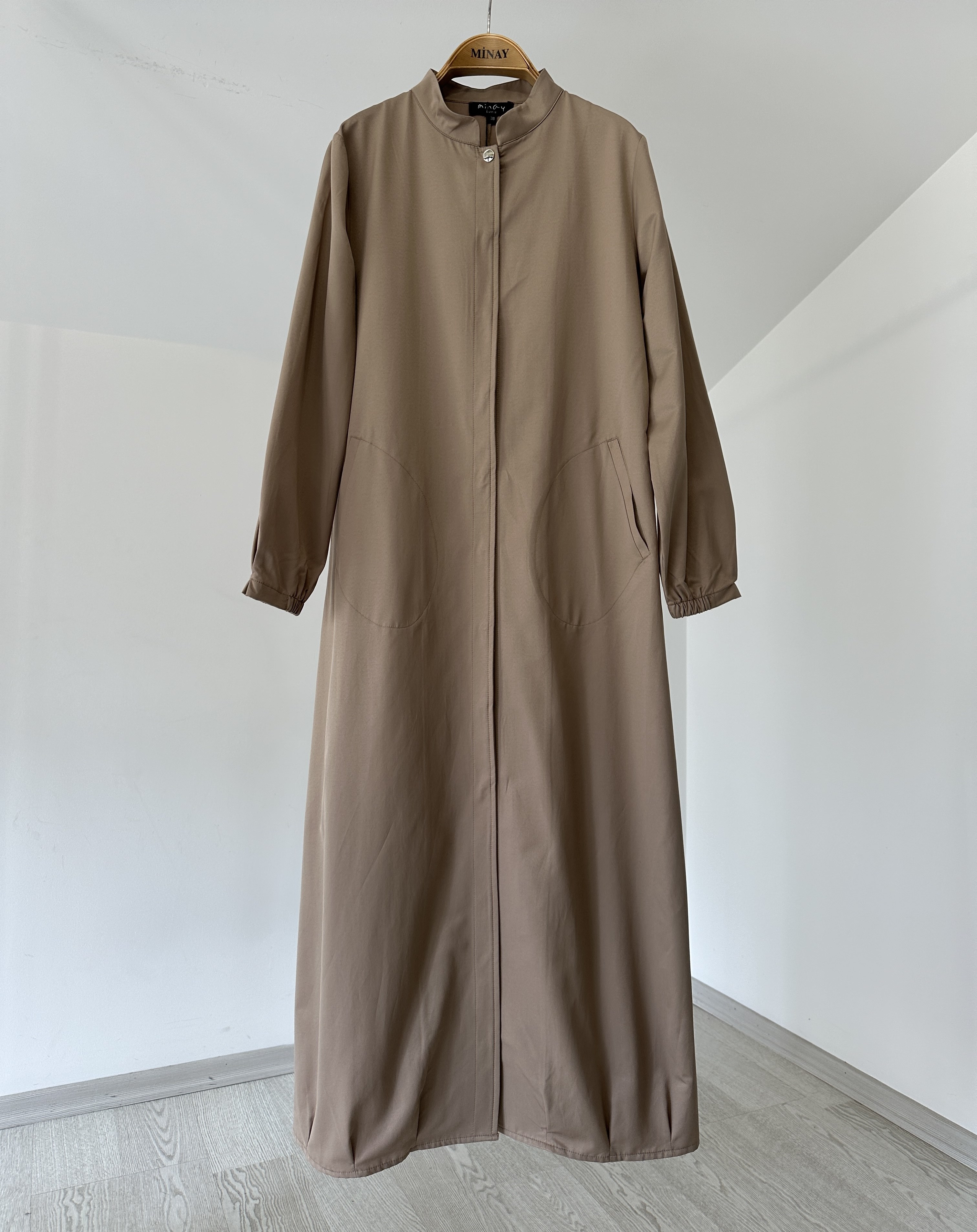 3228 Hakim Yaka Pardösü-Camel