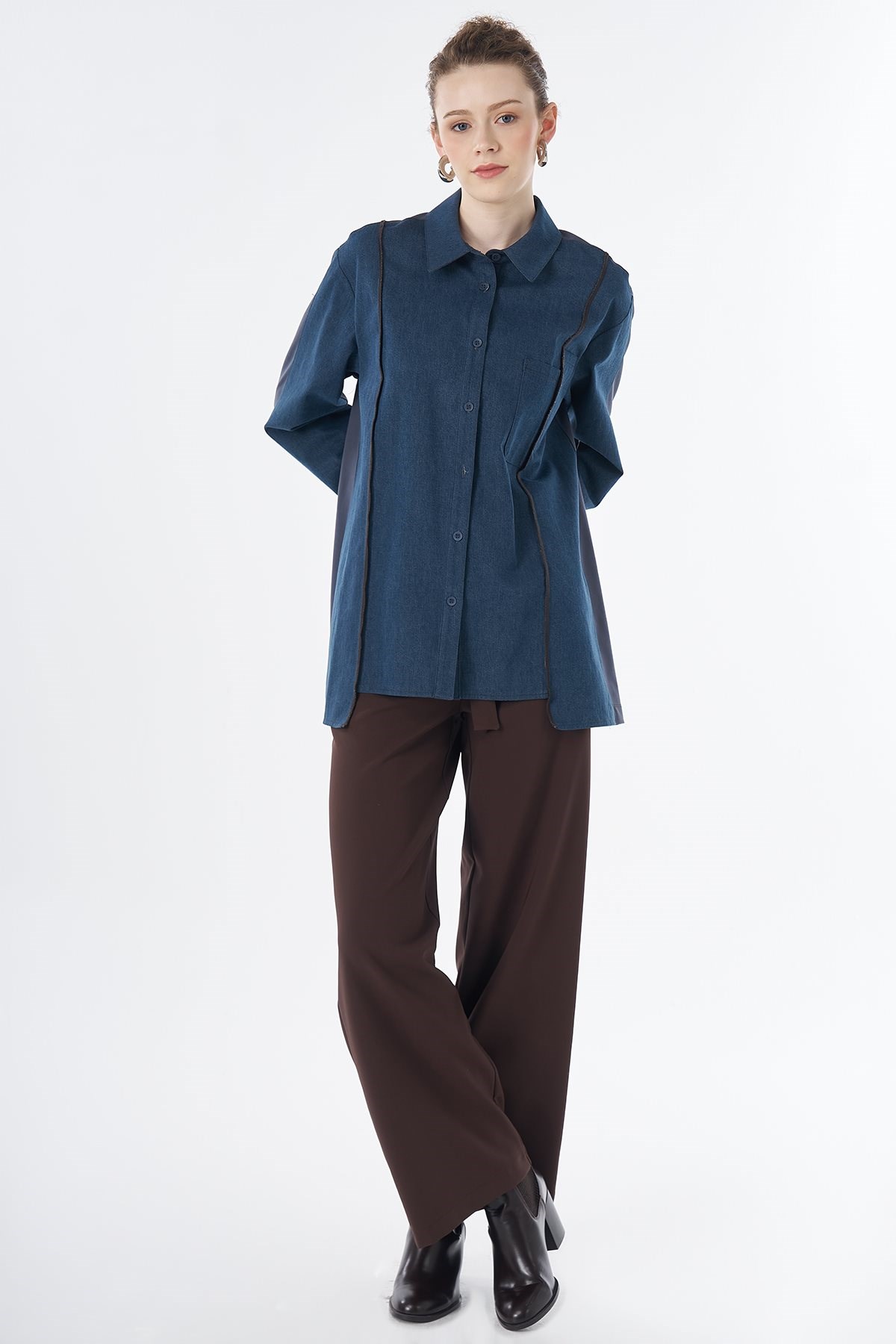 71004 Tunik Ceket-K.Kot