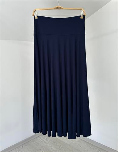 172 Geniş Korsajlı Viscose Etek-Laci