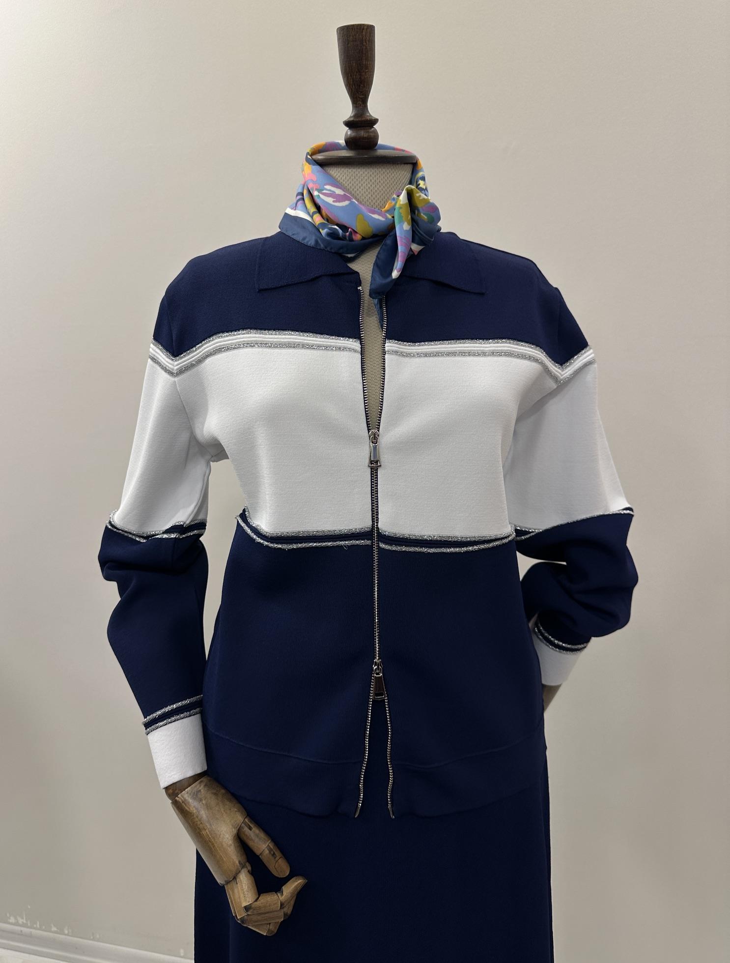 13000 İtalyan Rayon İplik Triko Ceket-Laci