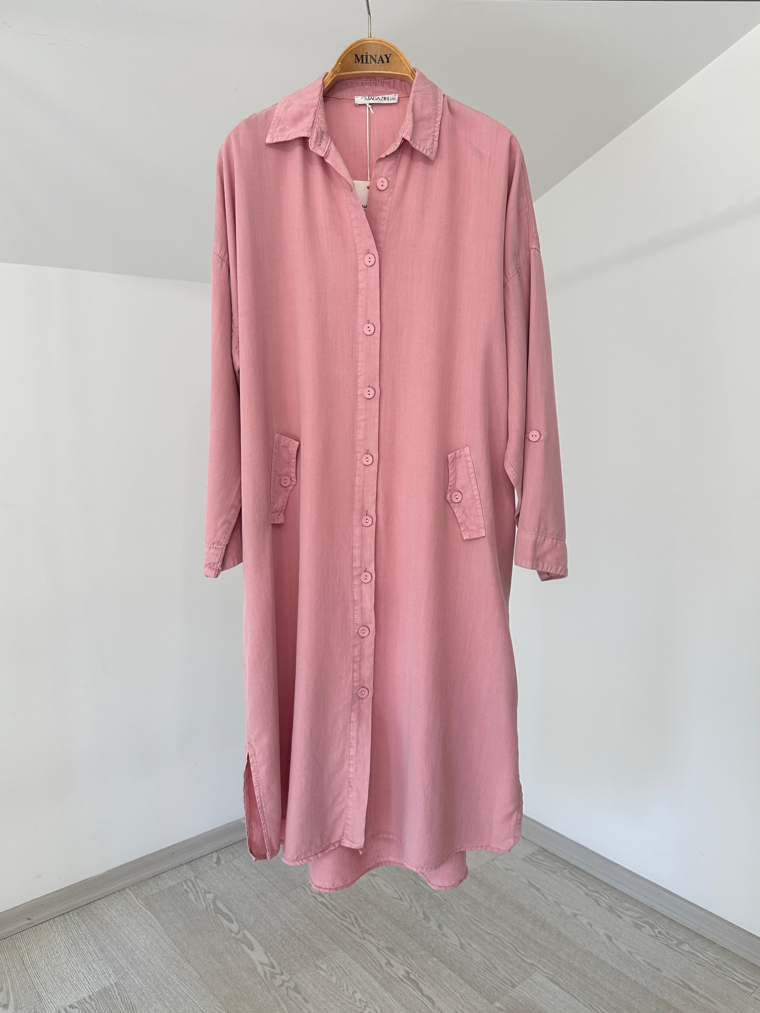 7509 Tensel Tunik-Pembe