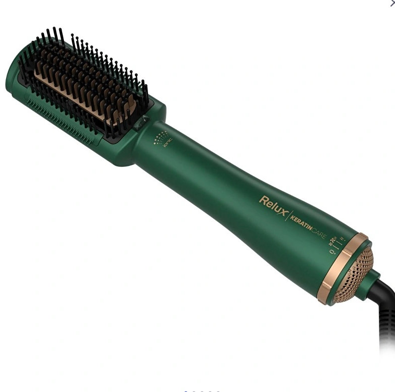 RELUX AS8500G KERATİN CARE İYONİK ÜFLEMELİ ŞEKİLLENDİRİCİ TARAK