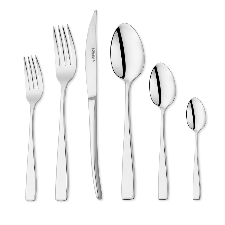 SCHAFER HAMBURG 72 PARÇA ÇATAL KAŞIK BIÇAK TAKIMI-GÜMÜŞ