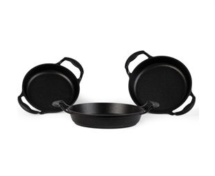 FABCİO VERONA 3'LÜ SAHAN SETİ-SİYAH