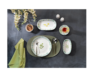 SCHAFER CHARLOTTE KAHVALTI TAKIMI-32 PARÇA-YEŞİL