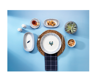 SCHAFER CHARLOTTE KAHVALTI TAKIMI-32 PARÇA-MAVİ