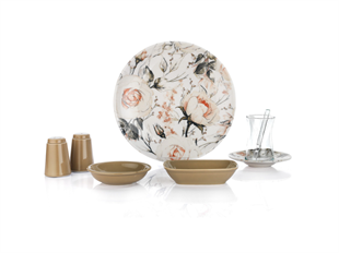 SCHAFER MEGHAN KAHVALTI TAKIMI 32 PRÇ.KAHVERENGİ