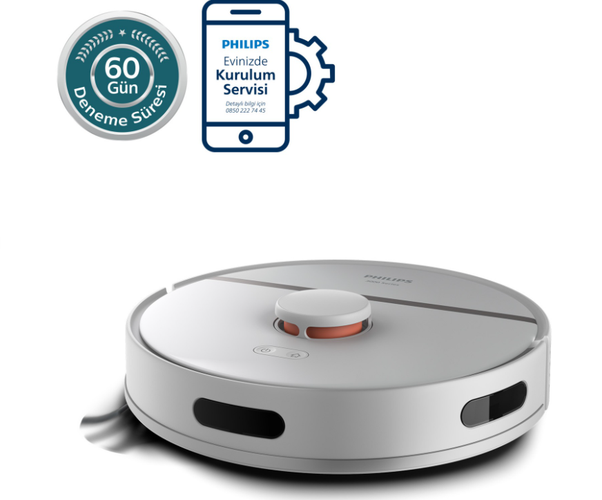 PHILIPS XU3000/02  AQUA ISLAK VE KURU TEMİZLİK ROBOTU