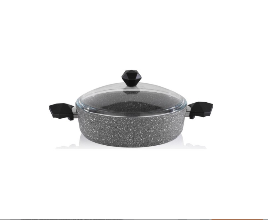 SCHAFER CORY Y.Y BASIK TENCERE 24 CM GRİ