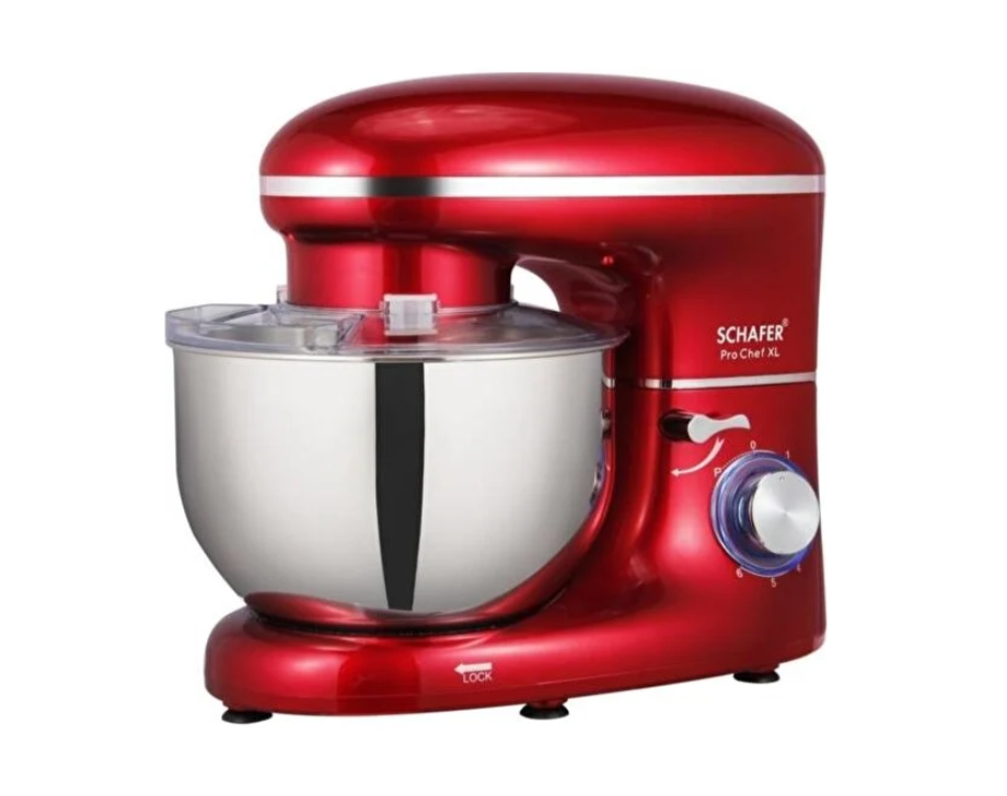 SCHAFER PROCHEF XL STAND MİKSER 5 L-6 PRÇ-KIRMIZI