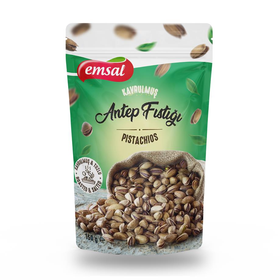 Emsal Kavrulmuş Tuzlu  Antep Fıstığı 150 gr