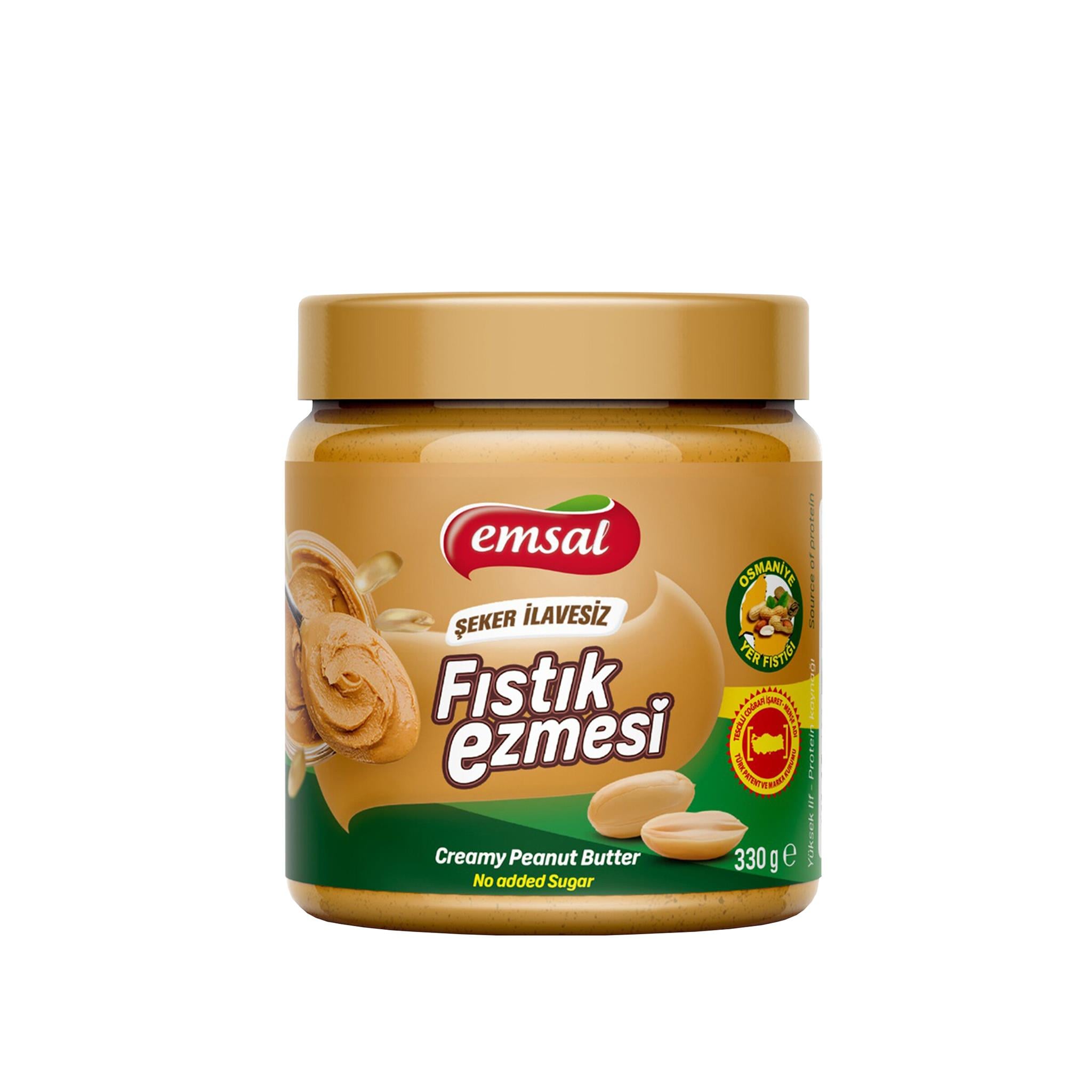 Fıstık Ezmesi Şekersiz 330 G