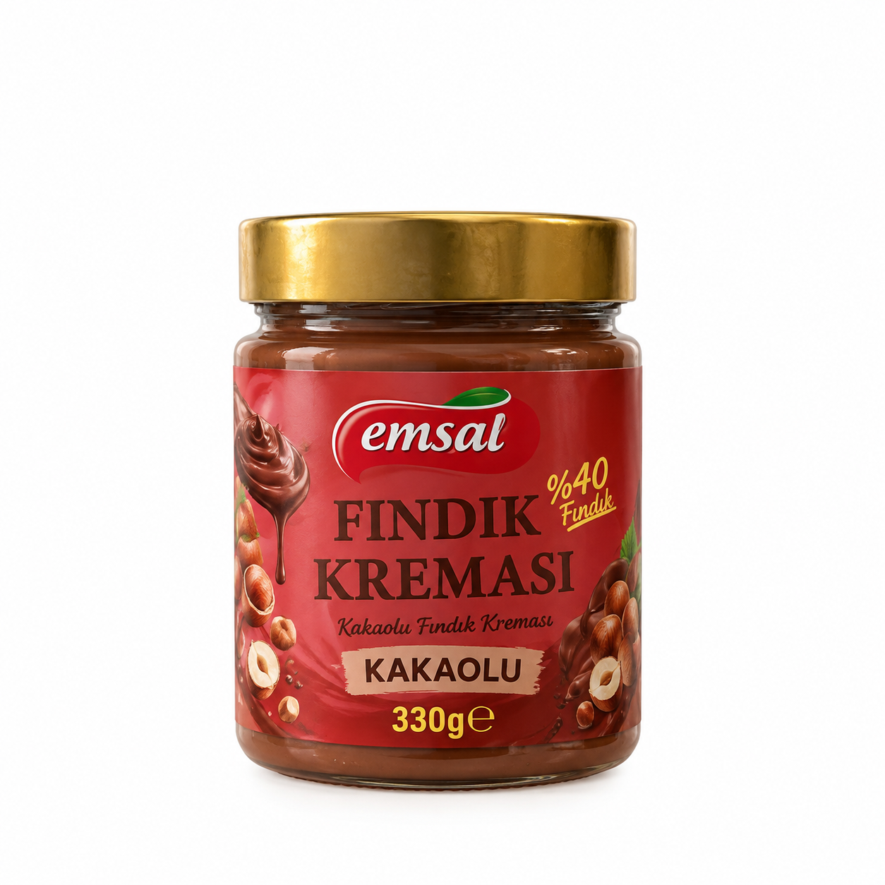 EMSAL FINDIK KREMASI KAKAOLU 330 G 