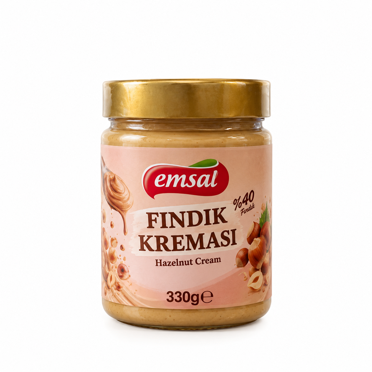 EMSAL FINDIK KREMASI PARÇACIKLI 330 G 