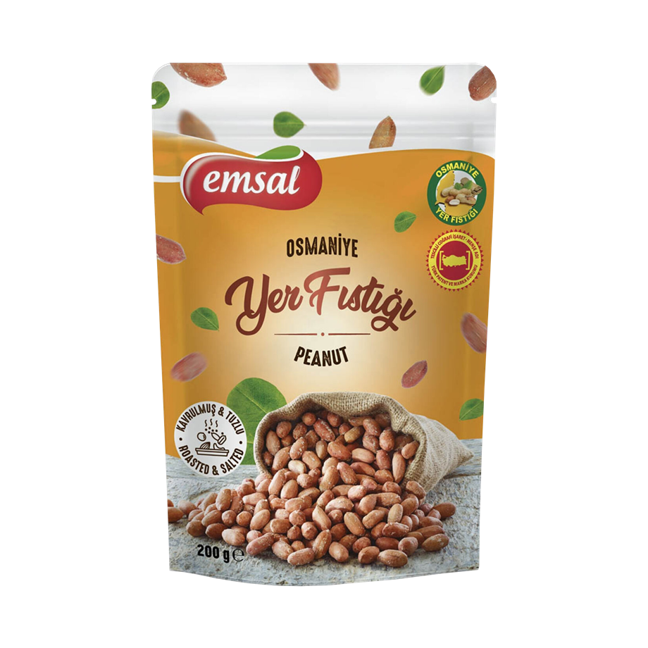 Emsal Kavrulmuş Tuzlu Osmaniye Yer Fıstığı 200 gr