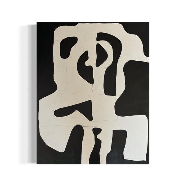 Black Pattern Tablo