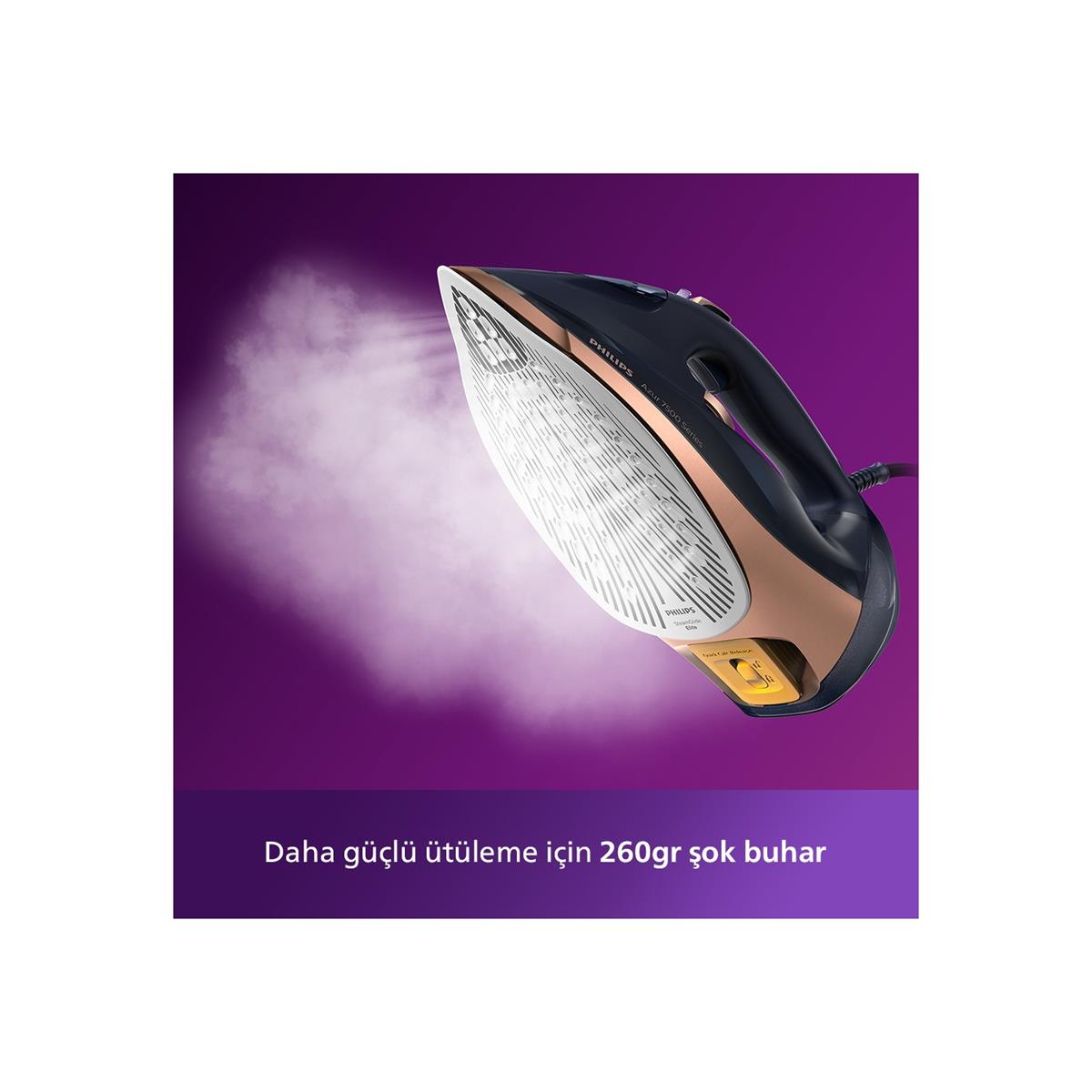 Philips Azur DST7510/80 7500 Serisi 3200 W Buharlı Ütü