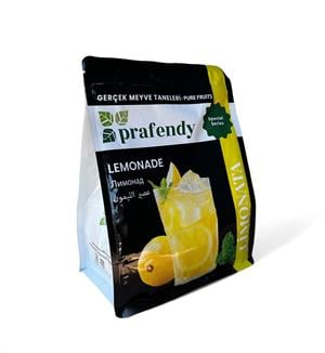  PRAFENDY EV YAPIMI TADINDA GERÇEK MEYVE TANELİ TOZ LİMONATA 1 Kg - PRAFENDY
