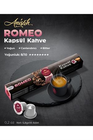 Anisah Coffee Kapsül Kahve Seti Bolivar Genoa Romeo ve Extra Aroma 40 Adet