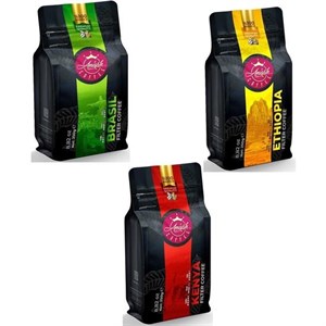 Anişah Dünya Kahvesi 3'lü Set Çekirdek 250 gr x 3 - ANISAH COFFEE