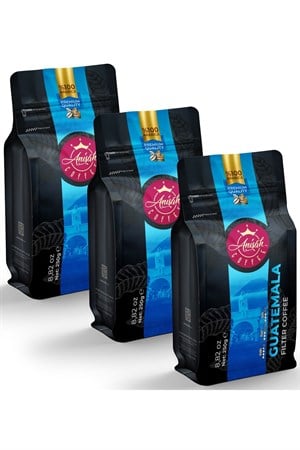 Anişah Guatemala Filtre Kahve Öğütülmüş 3 x 250 Gr - 3'lü Paket - ANISAH COFFEE