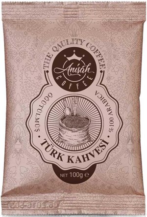 ANİŞAH ÖĞÜTÜLMÜŞ TÜRK KAHVESİ 100 GR - ANISAH COFFEE