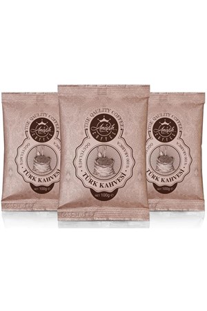 Anişah Türk Kahvesi 100 gr 3'lü paket - ANISAH COFFEE
