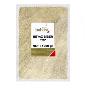 BUHARA BEYAZ BİBER TOZ 1000 GR
