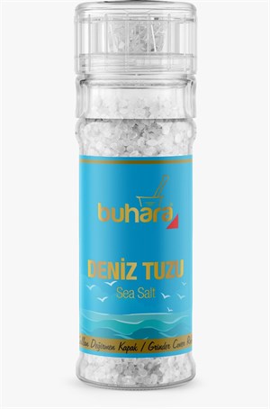 BUHARA DENİZ TUZU CAM DEĞİRMEN 110 GR - BUHARA