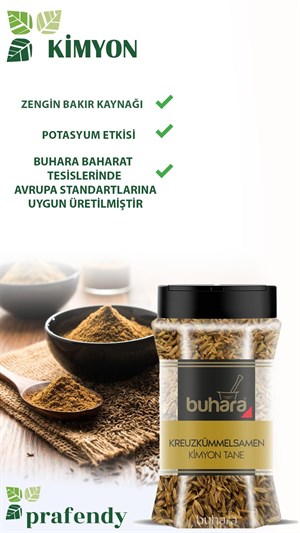 BUHARA KİMYON TANE 150 GR PET
