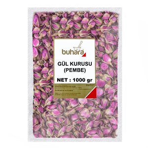 BUHARA PEMBE GÜL KURUSU 1000 GR - BUHARA