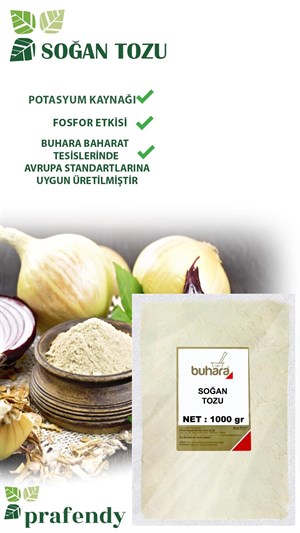 BUHARA SOĞAN TOZU 1000 GR