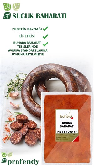 BUHARA SUCUK BAHARATI 1000 Gr