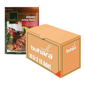BUHARA TOPTAN ADANA KEBAP HARCI 90 GR  x 16 Ad.