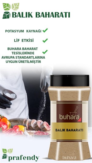 BUHARA TOPTAN BALIK BAHARATI 160 GR x 12 Ad. PET