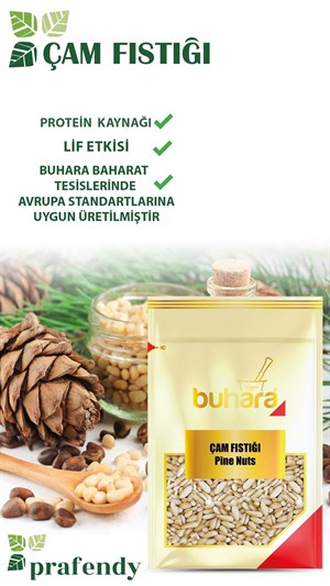 BUHARA TOPTAN ÇAM FISTIĞI 20 GR  x 12 Ad.