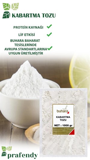 BUHARA TOPTAN HAMUR KABARTMA TOZU 1 KG x 10 Ad - 10 KG