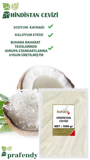 BUHARA TOPTAN HİNDİSTAN CEVİZİ 1 KG x 10 Ad - 10 KG