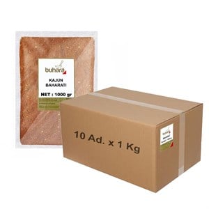 BUHARA TOPTAN KAJUN BAHARATI 1 KG x 10 Ad - 10 KG