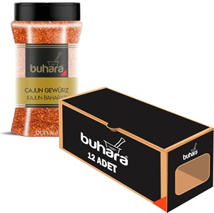 BUHARA TOPTAN KAJUN BAHARATI 160 GR x 12 Ad. PET