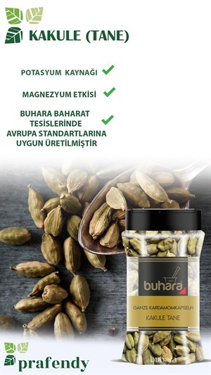 BUHARA TOPTAN KAKULE TANE 80 GR x 12 Ad. PET