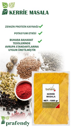 BUHARA TOPTAN KERİ MASALA 1 KG x 10 Ad - 10 KG