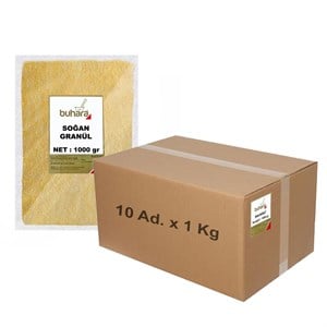 BUHARA TOPTAN SOĞAN GRANÜL 1 KG x 10 Ad - 10 KG