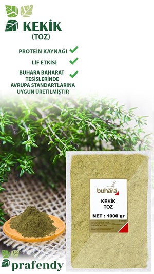 BUHARA TOZ KEKİK 1000 GR